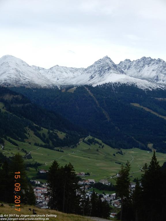 Philosophische Bildwanderung Kaiserschützenweg über die Festung in Nauders - Vinschgau - Österreich