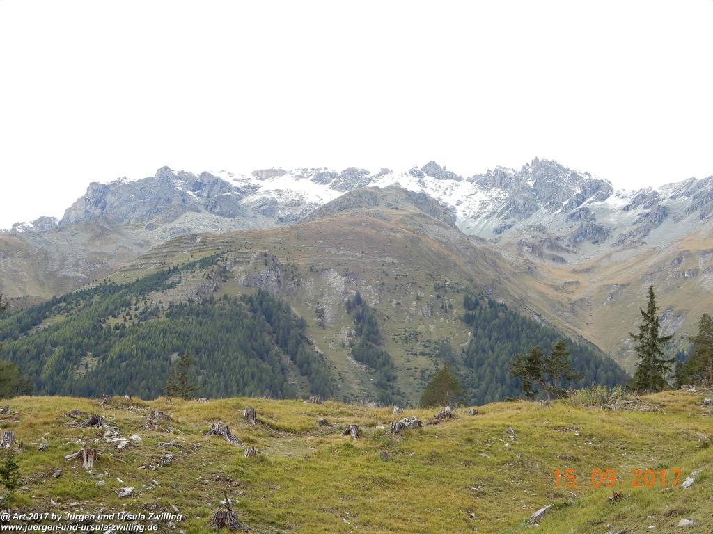 Philosophische Bildwanderung Kaiserschützenweg über die Festung in Nauders - Vinschgau - Österreich
