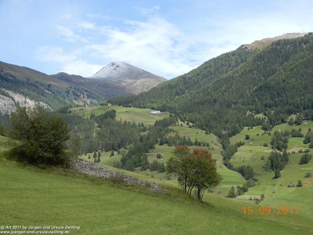 Philosophische Bildwanderung Kaiserschützenweg über die Festung in Nauders - Vinschgau - Österreich