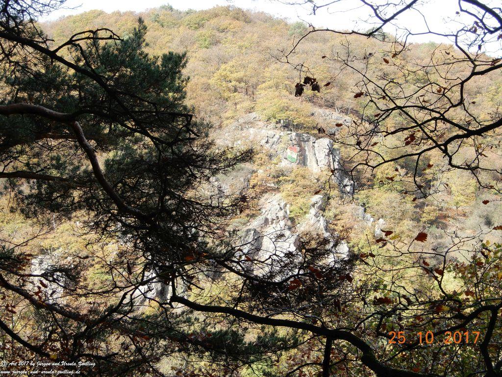 Philosophische Bildwanderung Rheinburgenweg - Trechtingshausen - Burg Reichenstein - Morgenbachtal - Eselspfad - Burg Rheinstein - Schweizerhaus - Trechtingshausen - Hunsrück