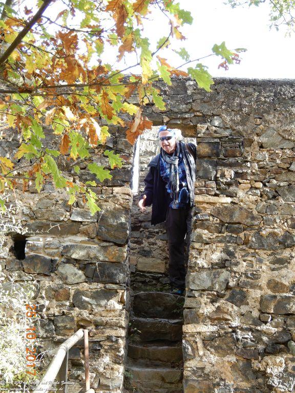 Philosophische Bildwanderung Rheinburgenweg - Trechtingshausen - Burg Reichenstein - Morgenbachtal - Eselspfad - Burg Rheinstein - Schweizerhaus - Trechtingshausen - Hunsrück