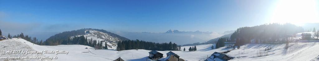 Philosophische Bildwanderung Schwarzenberg - Panoramawanderung – Bödele – Meierei – Dornbirner Hütte – Lustenauer Hütte – Schwarzenberg - Bregenzerwald - Vorarlberg - Österreich