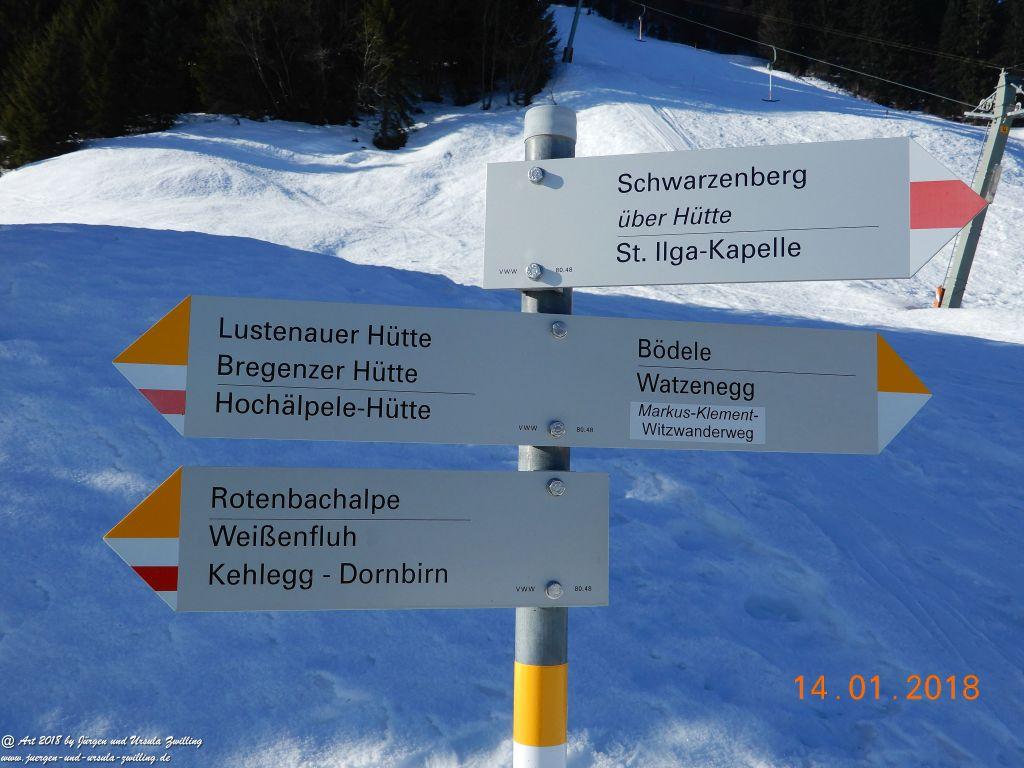 Philosophische Bildwanderung Schwarzenberg - Panoramawanderung – Bödele – Meierei – Dornbirner Hütte – Lustenauer Hütte – Schwarzenberg - Bregenzerwald - Vorarlberg - Österreich