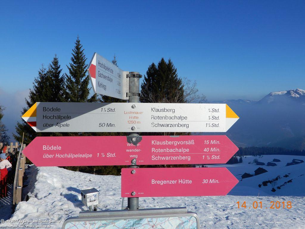 Philosophische Bildwanderung Schwarzenberg - Panoramawanderung – Bödele – Meierei – Dornbirner Hütte – Lustenauer Hütte – Schwarzenberg - Bregenzerwald - Vorarlberg - Österreich