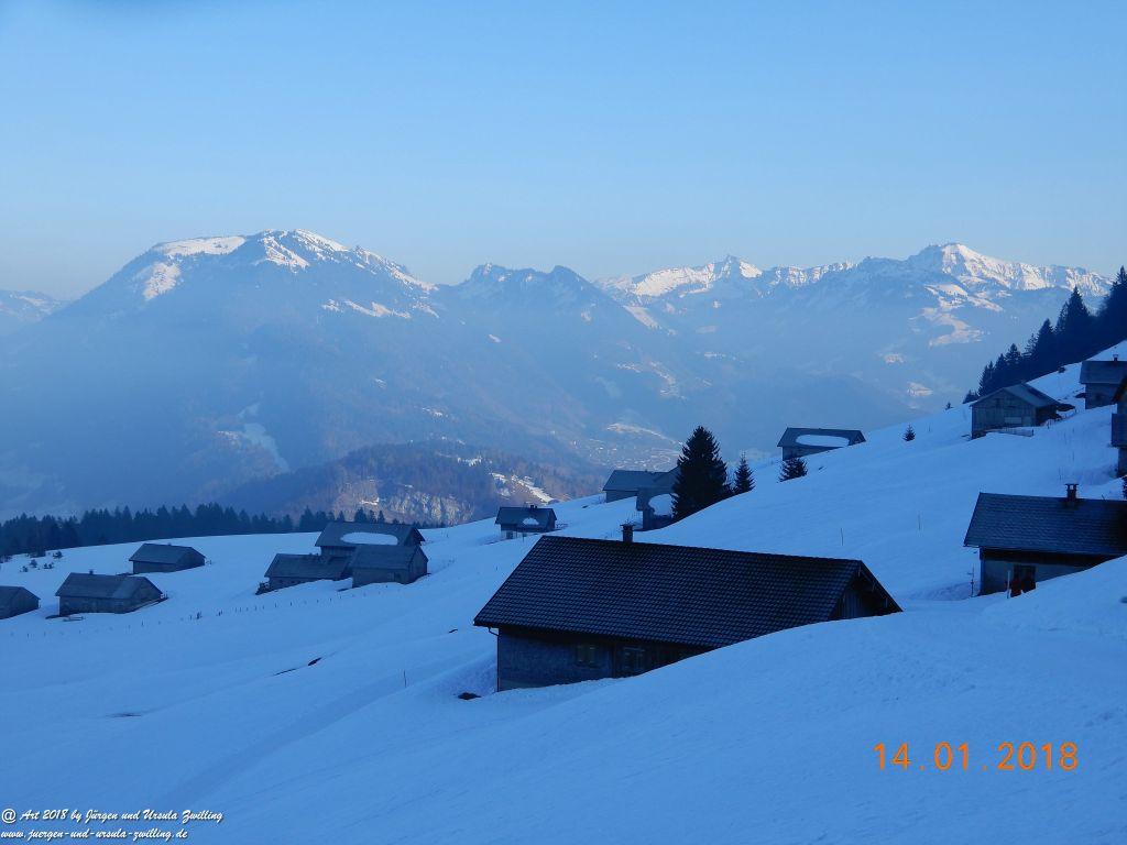 Philosophische Bildwanderung Schwarzenberg - Panoramawanderung – Bödele – Meierei – Dornbirner Hütte – Lustenauer Hütte – Schwarzenberg - Bregenzerwald - Vorarlberg - Österreich