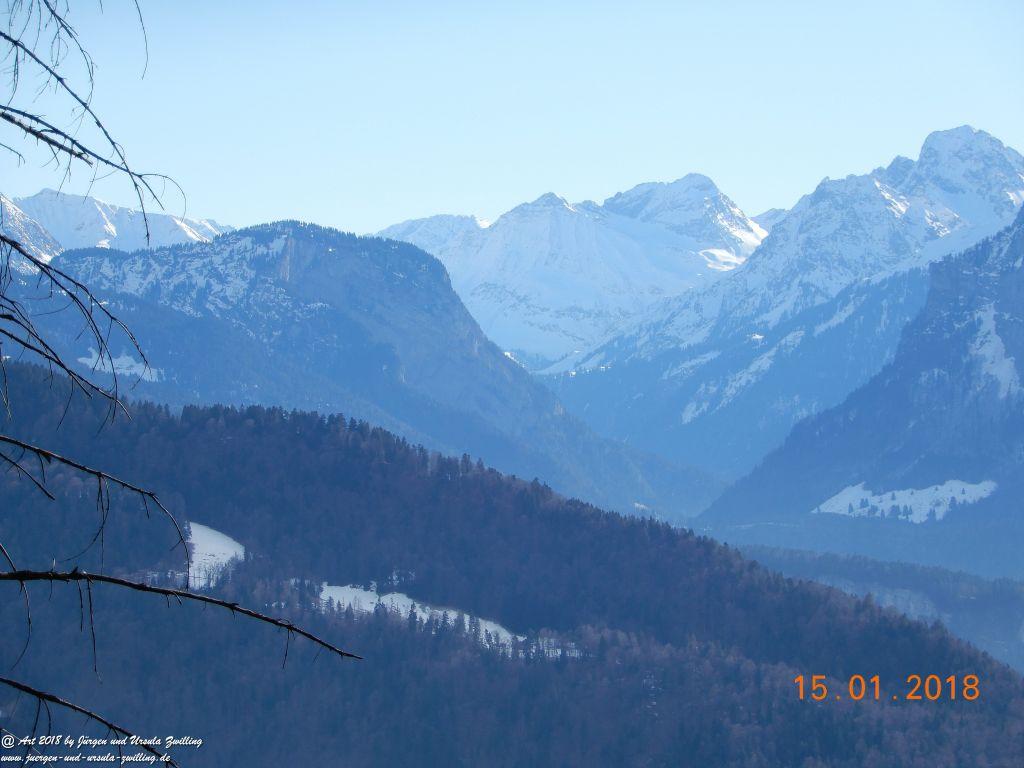 Philosophische Bildwanderung  Bödele - Oberer Geißkopf - Bergvorsäß - Lorena - Maien - Ratzen - Freien Schwarzenberg- Bregenzerwald - Vorarlberg - Österreich