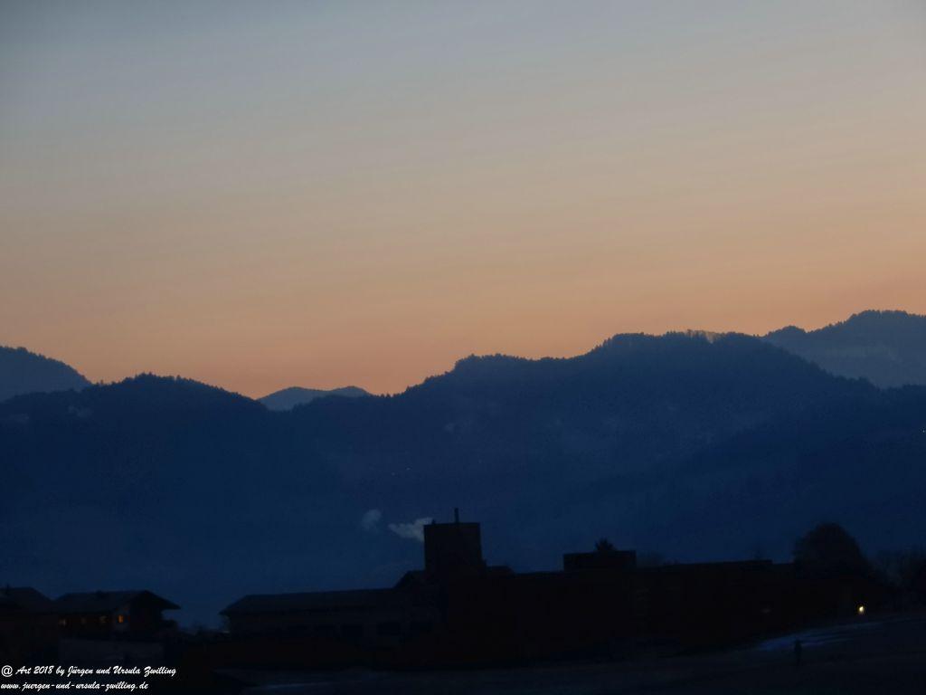 Morgenerwachen in Schwarzenberg - Bregenzerwald - Vorarlberg - Österreich