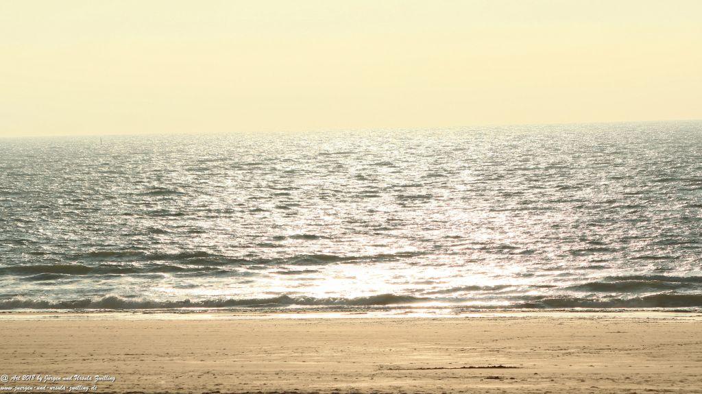 Sonnenuntergang in Ostende - Oostende Belgien - Nordsee