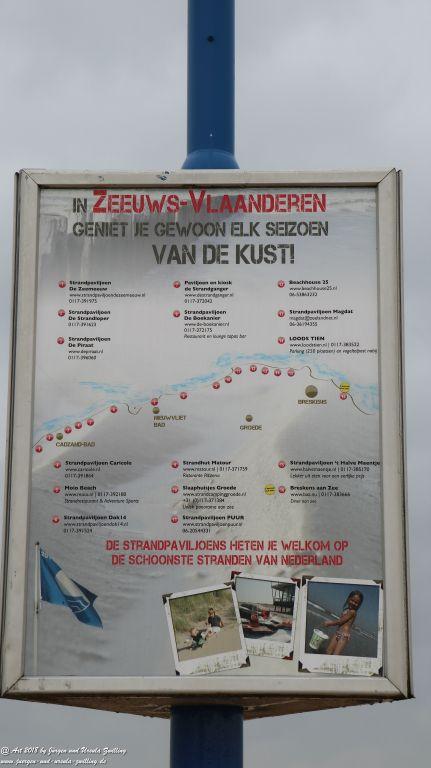 Breskens - Gemeinde Sluis in Zeeuws Vlaanderen - Niederlande -Holland - Nordsee