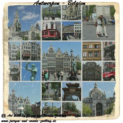 Antwerpen - Hafenstadt in der Region Flandern in Belgien