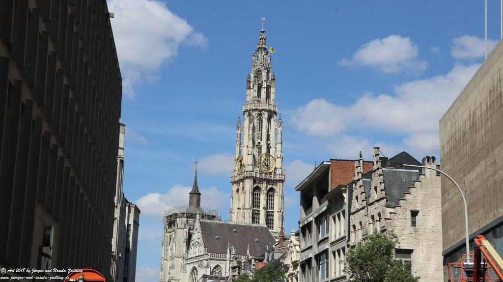 Antwerpen - Hafenstadt in der Region Flandern in Belgien
