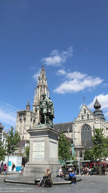 Antwerpen - Hafenstadt in der Region Flandern in Belgien