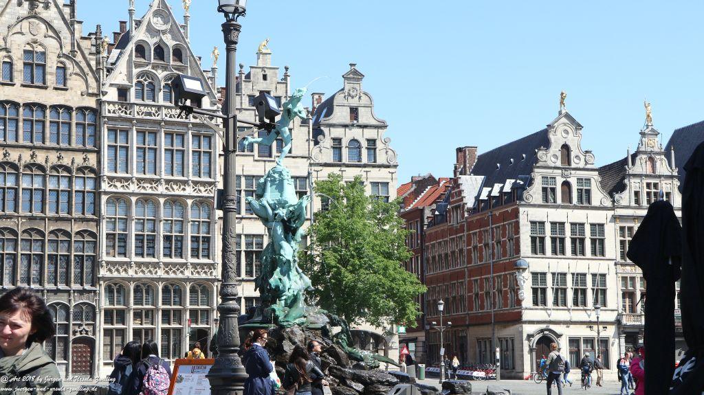 Antwerpen - Hafenstadt in der Region Flandern in Belgien