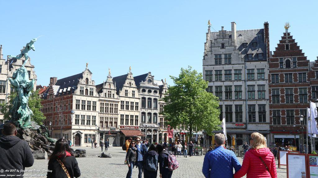 Antwerpen - Hafenstadt in der Region Flandern in Belgien