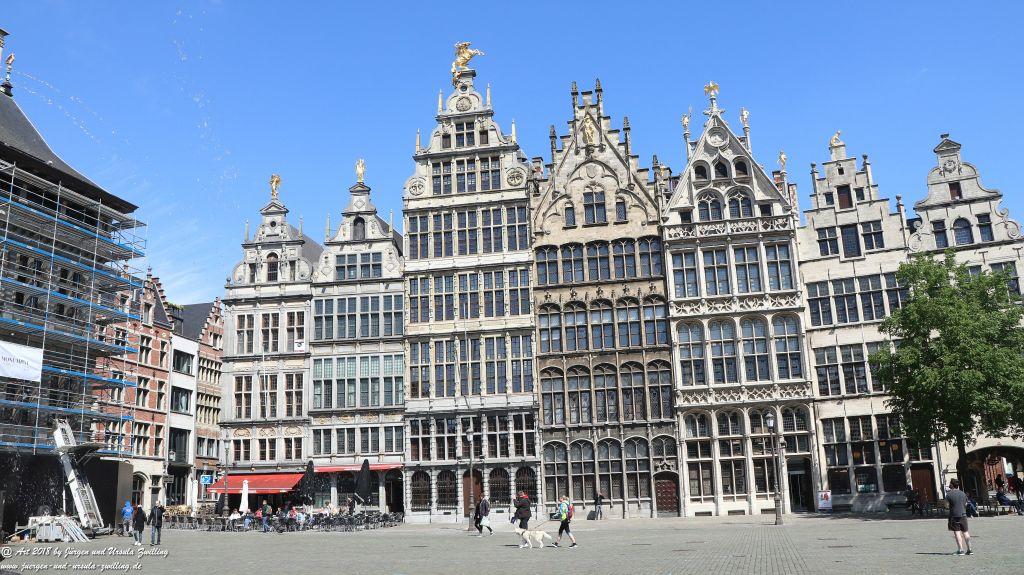 Antwerpen - Hafenstadt in der Region Flandern in Belgien
