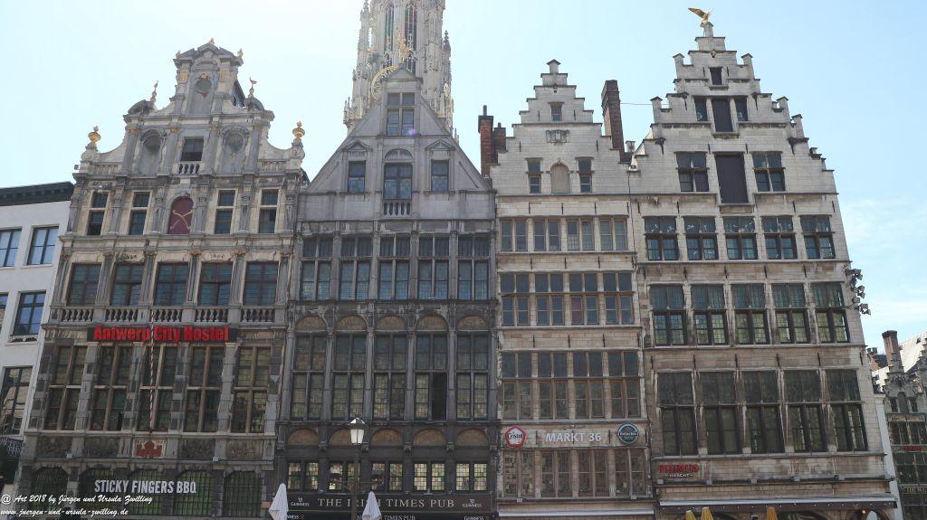 Antwerpen - Hafenstadt in der Region Flandern in Belgien