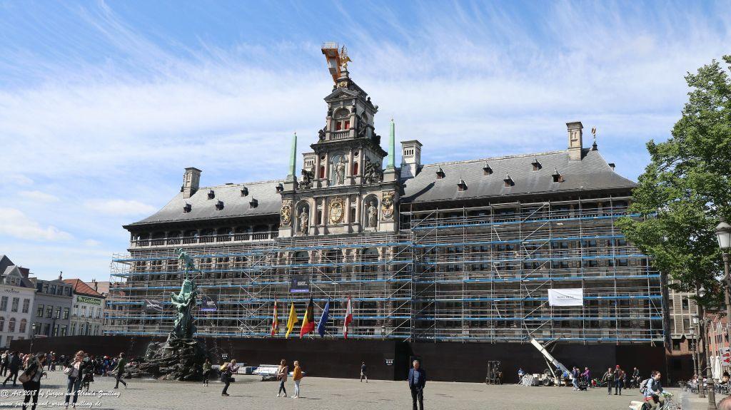 Antwerpen - Hafenstadt in der Region Flandern in Belgien