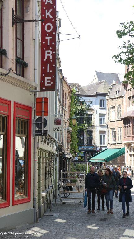 Antwerpen - Hafenstadt in der Region Flandern in Belgien