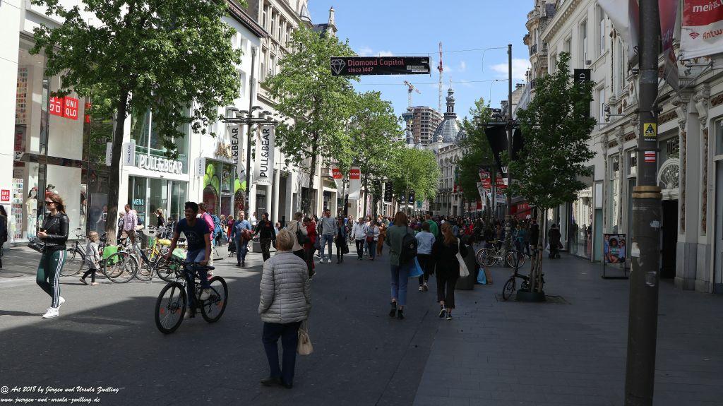 Antwerpen - Hafenstadt in der Region Flandern in Belgien