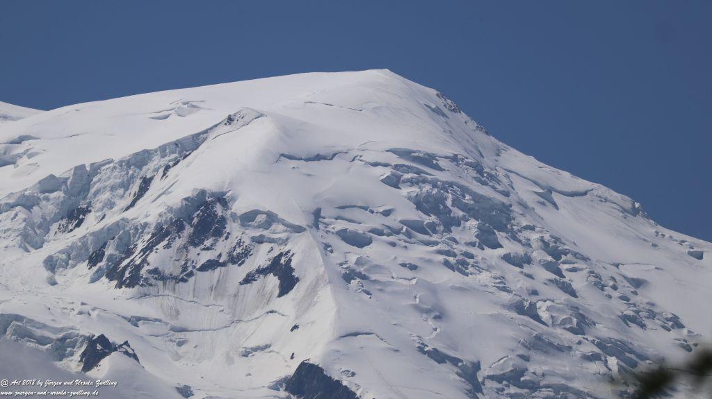 Mont Blanc und Aiguille du Midi - Frankreich