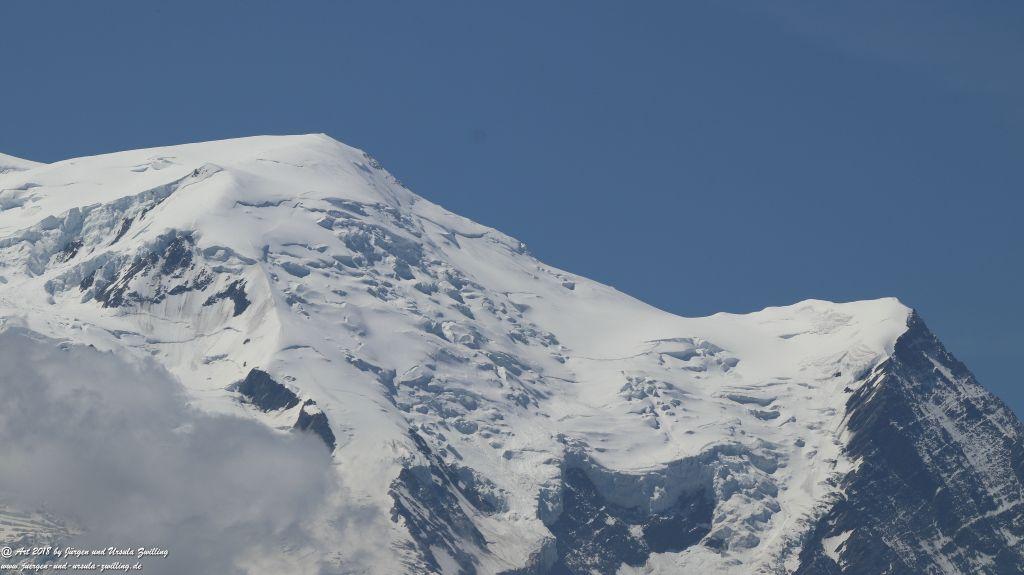 Mont Blanc und Aiguille du Midi - Frankreich