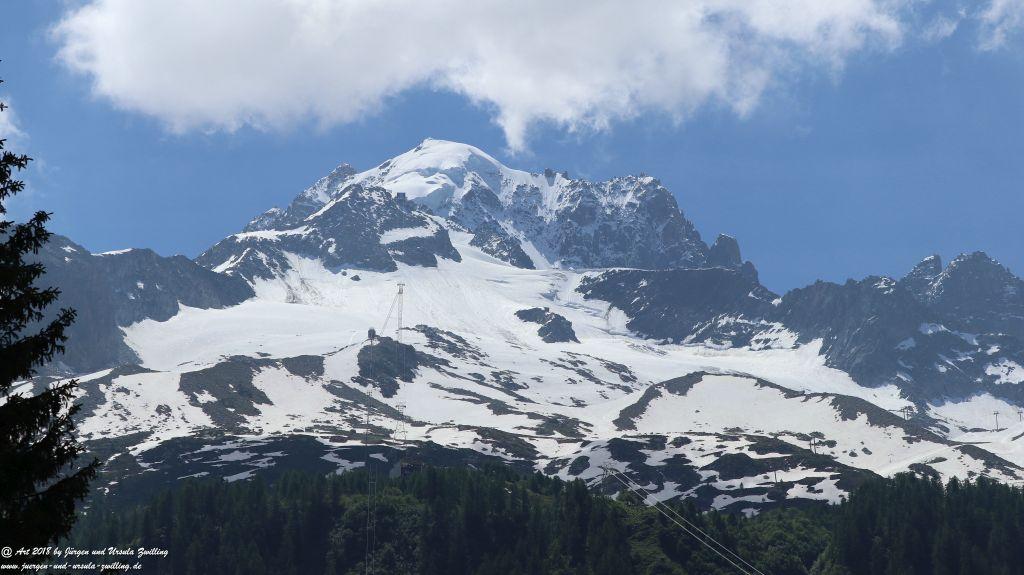 Mont Blanc und Aiguille du Midi - Frankreich