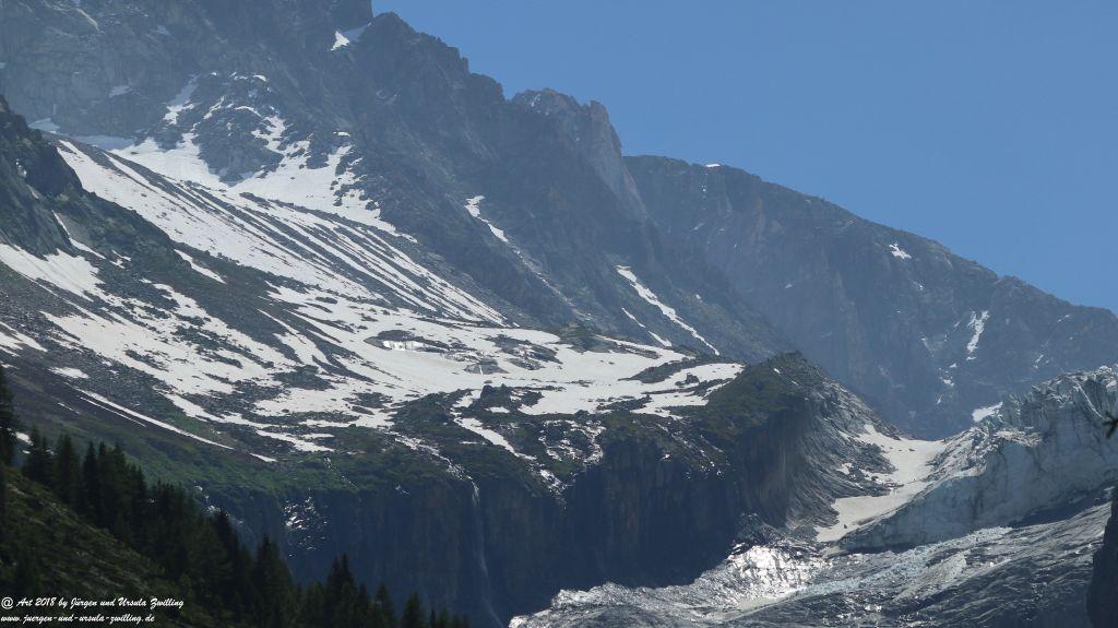 Mont Blanc und Aiguille du Midi - Frankreich