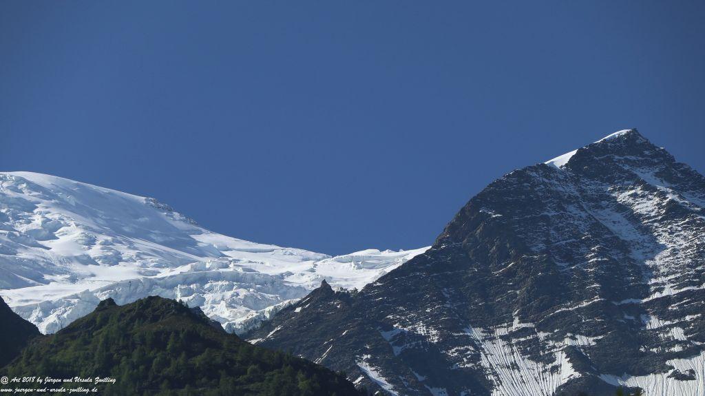 Mont Blanc und Aiguille du Midi - Frankreich