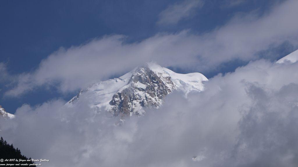 Mont Blanc und Aiguille du Midi - Frankreich