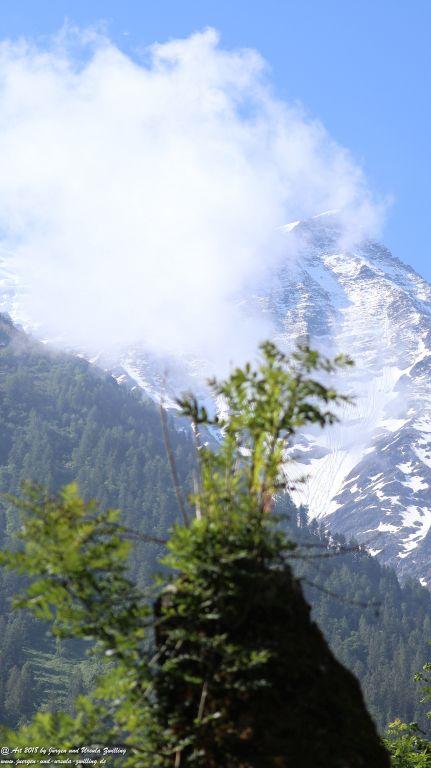 Mont Blanc und Aiguille du Midi - Frankreich