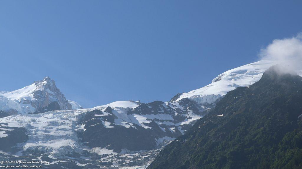 Mont Blanc und Aiguille du Midi - Frankreich