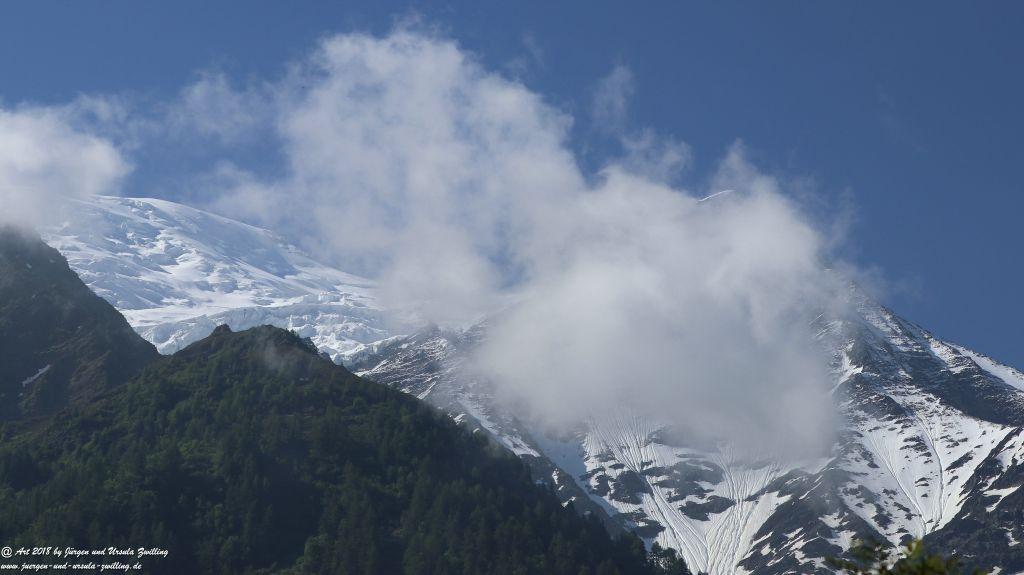 Mont Blanc und Aiguille du Midi - Frankreich