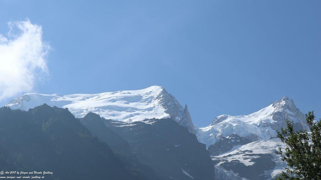 Mont Blanc und Aiguille du Midi - Frankreich