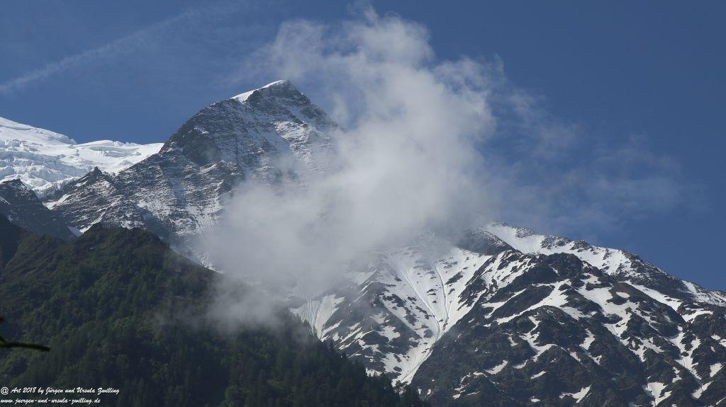 Mont Blanc und Aiguille du Midi - Frankreich