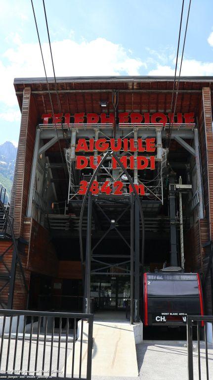 Philosophische Bildwanderung Les Bossons nach am Chamonix am Fuße des Mont Blanc und Aiguille du Midi - Frankfreich