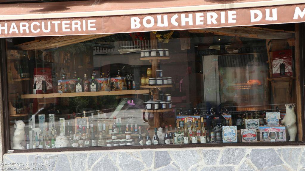 Philosophische Bildwanderung Les Bossons nach am Chamonix am Fuße des Mont Blanc und Aiguille du Midi - Frankfreich