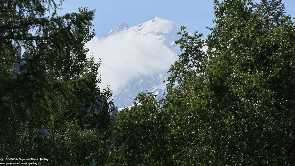 Philosophische Bildwanderung Wassserfall Bérard - Le Buet - Vallorcine Mont Blanc - Frankreich