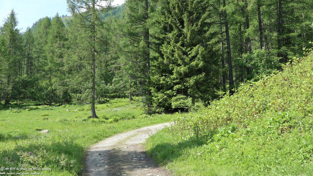 Philosophische Bildwanderung Wassserfall Bérard - Le Buet - Vallorcine Mont Blanc - Frankreich