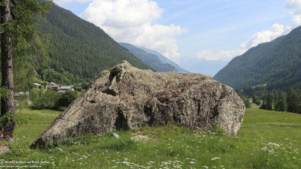 Philosophische Bildwanderung Wassserfall Bérard - Le Buet - Vallorcine Mont Blanc - Frankreich