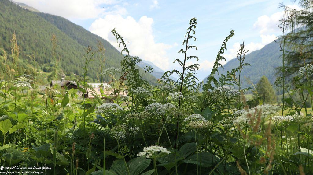 Philosophische Bildwanderung Wassserfall Bérard - Le Buet - Vallorcine Mont Blanc - Frankreich