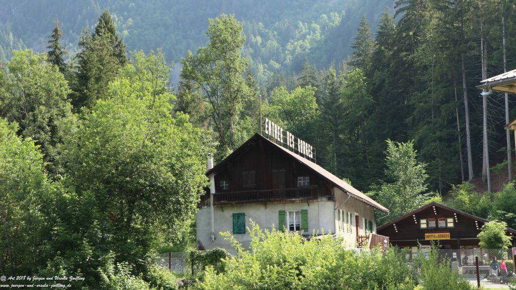 Philosophische Bildwanderung Gorges de la Diosaz -Wasserfall - Servoz Mont-Blanc - Frankreich