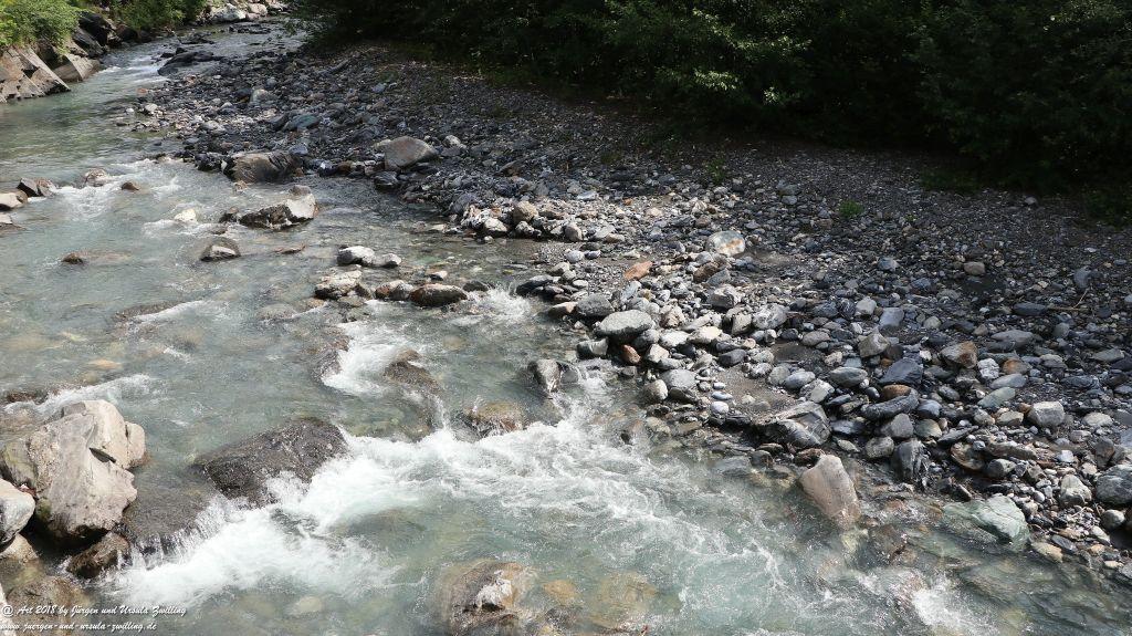 Philosophische Bildwanderung Gorges de la Diosaz -Wasserfall - Servoz Mont-Blanc - Frankreich