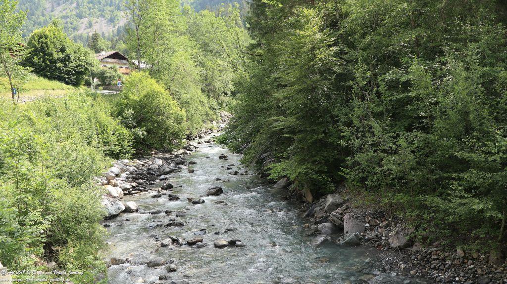 Philosophische Bildwanderung Gorges de la Diosaz -Wasserfall - Servoz Mont-Blanc - Frankreich