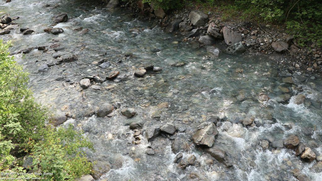 Philosophische Bildwanderung Gorges de la Diosaz -Wasserfall - Servoz Mont-Blanc - Frankreich