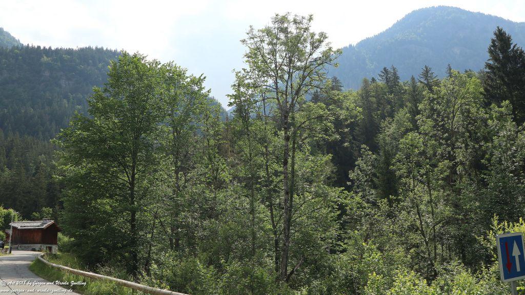 Philosophische Bildwanderung Gorges de la Diosaz -Wasserfall - Servoz Mont-Blanc - Frankreich