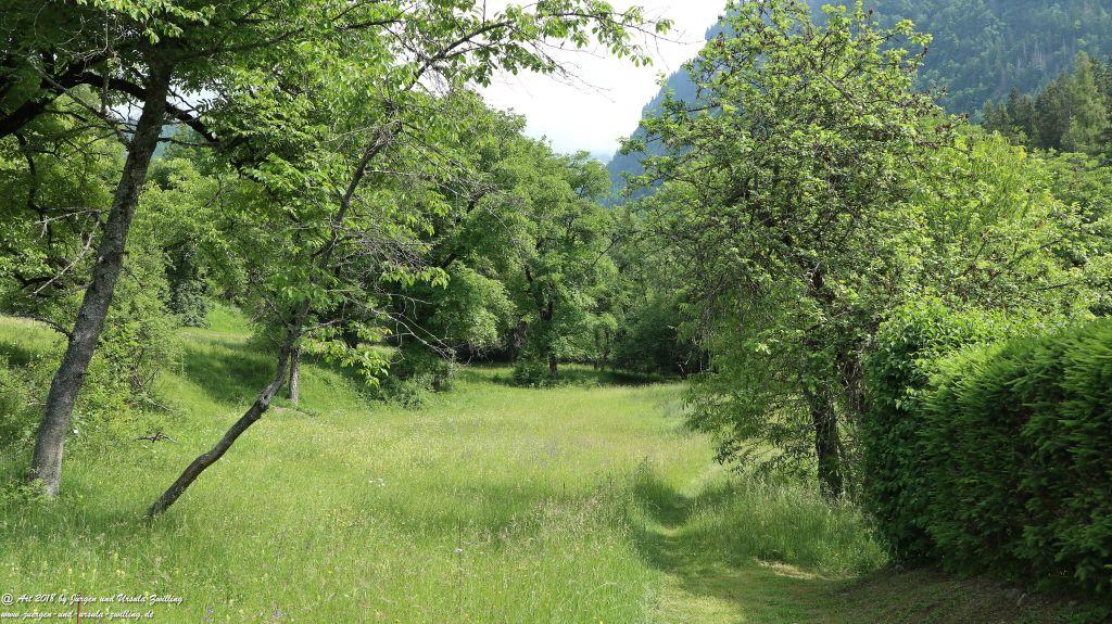 Philosophische Bildwanderung Gorges de la Diosaz -Wasserfall - Servoz Mont-Blanc - Frankreich