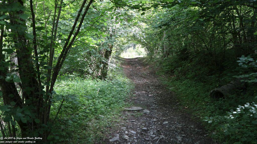 Philosophische Bildwanderung Gorges de la Diosaz -Wasserfall - Servoz Mont-Blanc - Frankreich