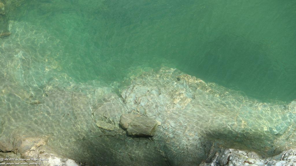 Philosophische Bildwanderung Gorges de la Diosaz -Wasserfall - Servoz Mont-Blanc - Frankreich
