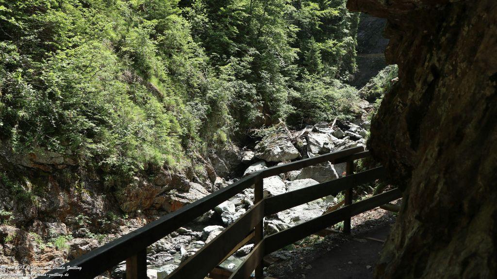 Philosophische Bildwanderung Gorges de la Diosaz -Wasserfall - Servoz Mont-Blanc - Frankreich