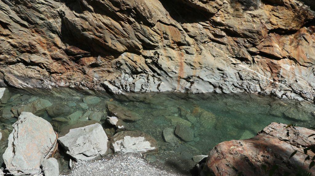 Philosophische Bildwanderung Gorges de la Diosaz -Wasserfall - Servoz Mont-Blanc - Frankreich